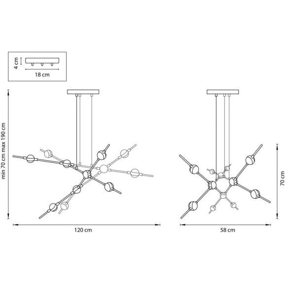 Подвесной светильник Bergamo Lightstar 745247 Подвесной светильник Bergamo Lightstar 745247