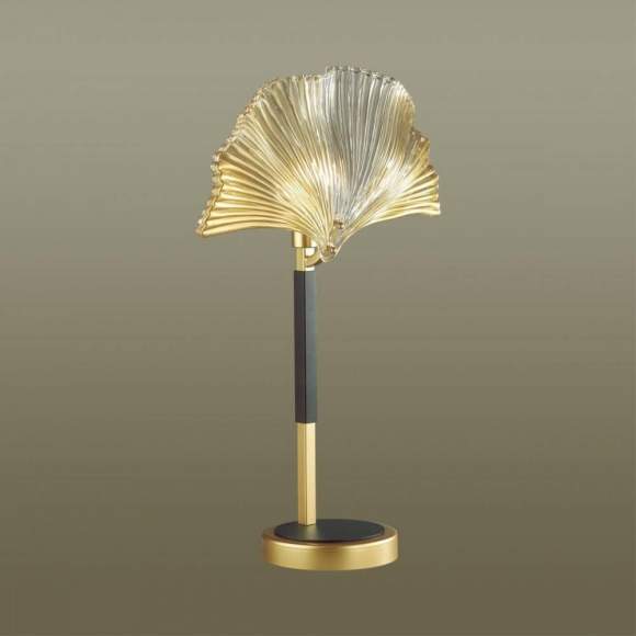 Настольная лампа Odeon Light Ventaglio с лампочкой 4870/1T+Lamps E14 Свеча