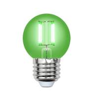 Светодиодная лампа E27 5W (зеленый) Air color Uniel LED-G45-5W-GREEN-E27 GLA02GR (UL-00002988) Светодиодная лампа E27 5W (зеленый) Air color Uniel LED-G45-5W-GREEN-E27 GLA02GR (UL-00002988)