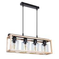 Подвесной светильник Arte Lamp DUBLIN A7025SP-4BK Подвесной светильник Arte Lamp DUBLIN A7025SP-4BK