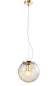 Подвесной светильник Crystal Lux MAYO SP1 D200 GOLD/AMBER