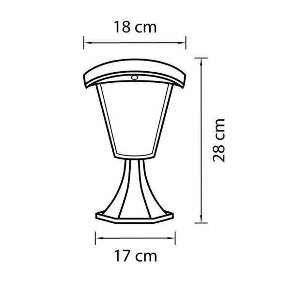 375970 (HL-6023) Уличный ландшафтный светильник Lightstar Lampione 375970 (HL-6023) Уличный ландшафтный светильник Lightstar Lampione