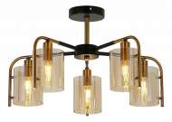 Люстра на штанге Escada Elegant 671/5P Black/Gold
