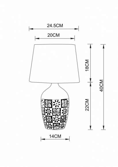 Светильник настольный Arte lamp Twilly A4237LT-1GY Светильник настольный Arte lamp Twilly A4237LT-1GY