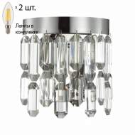 Бра с лампочками Odeon Light Dakisa 4985/2W+Lamps E14 Свеча