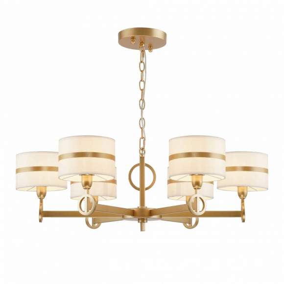 Подвесная люстра с лампочками Favourite Mateo 2634-6P+Lamps E14 Свеча Подвесная люстра с лампочками Favourite Mateo 2634-6P+Lamps E14 Свеча