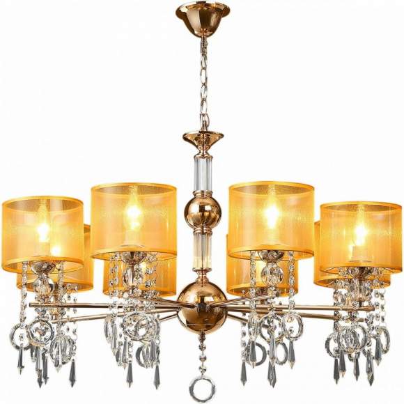 Подвесная люстра Illumico IL6219-8P-27 GD (1424455) Подвесная люстра Illumico IL6219-8P-27 GD (1424455)