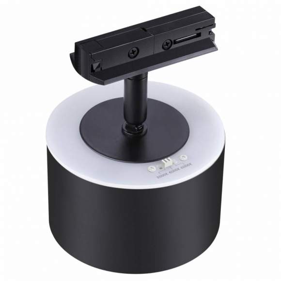 Однофазный LED светильник 15W 3000-6000К для трека Giro Novotech 358974 Однофазный LED светильник 15W 3000-6000К для трека Giro Novotech 358974