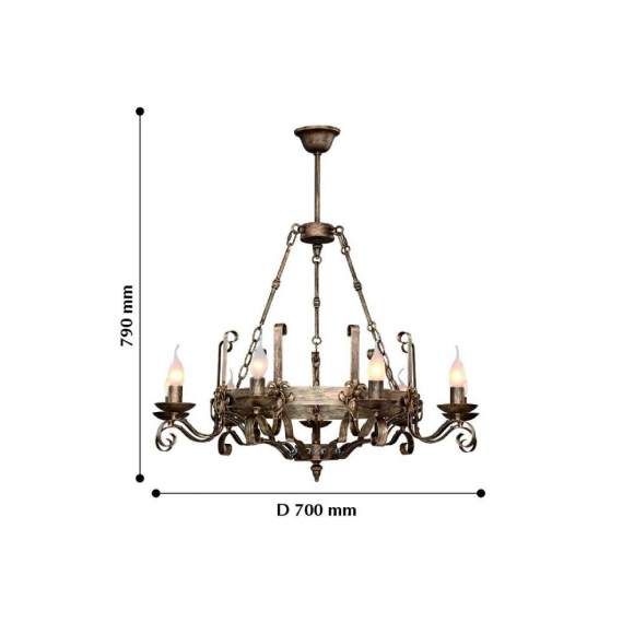 Люстра с лампочками F-Promo Boulogne 2159-9P+Lamps Люстра с лампочками F-Promo Boulogne 2159-9P+Lamps