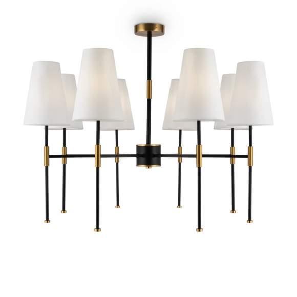 Люстра на штанге Freya Tida FR5196PL-08BBS