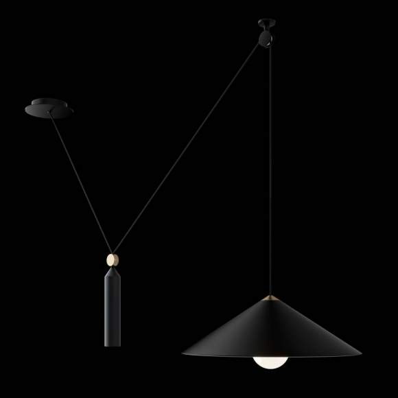 Подвесной светильник Maytoni Peso P080PL-01B