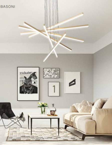 Подвесная светодиодная люстра ST-Luce Basoni SL394.223.06 Подвесная светодиодная люстра ST-Luce Basoni SL394.223.06