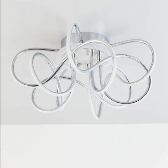 Светодиодная потолочная люстра с голосовым управлением Citilux Джемини Смарт CL229A151E Светодиодная потолочная люстра с голосовым управлением Citilux Джемини Смарт CL229A151E