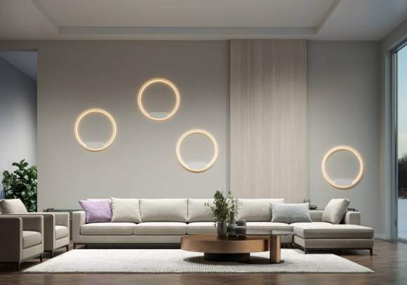 Настенный светильник Rim Maytoni MOD058WL-L50W4K