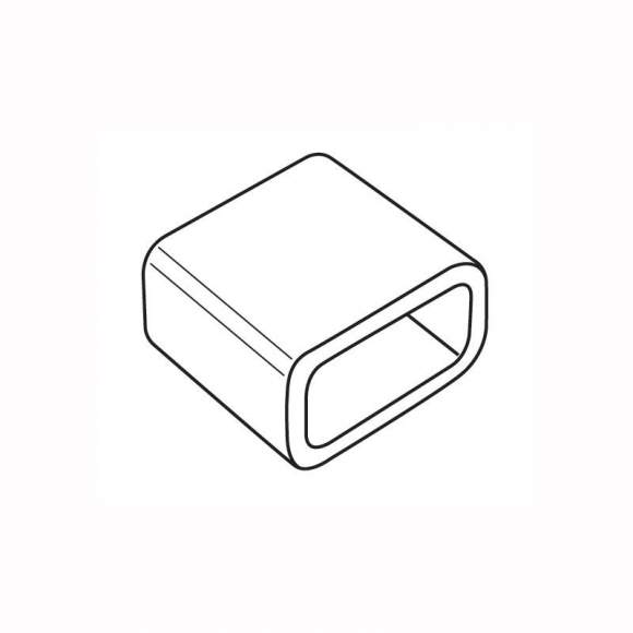 Заглушка для светодиодной ленты 3528-2835 (10973) Volpe UCW-Q220 K10 Clear 025 Polybag (UCW-Q220 K10 CLEAR 025 POLYBAG)