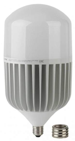 Светодиодная лампа E27/Е40 100W 6500К (холодный) Эра LED POWER T160-100W-6500-E27/E40 Светодиодная лампа E27/Е40 100W 6500К (холодный) Эра LED POWER T160-100W-6500-E27/E40