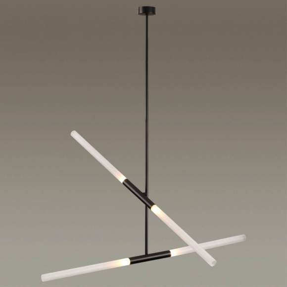 Люстра на штанге Odeon Light Soho с поддержкой Алиса 4307/4-A