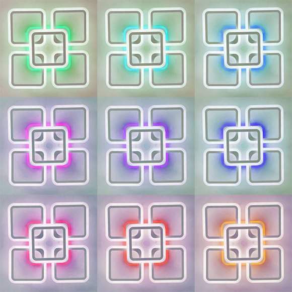 Потолочная светодиодная люстра с пультом ДУ и голосовым управлением Citilux Марсель Смарт CL232A150E