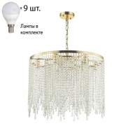 Подвесная люстра Odeon Chokka с лампочками 5028/9+Lamps E14 P45