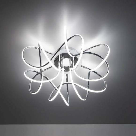 Светодиодная потолочная люстра с голосовым управлением Citilux Джемини Смарт CL229A161E RGB Светодиодная потолочная люстра с голосовым управлением Citilux Джемини Смарт CL229A161E RGB