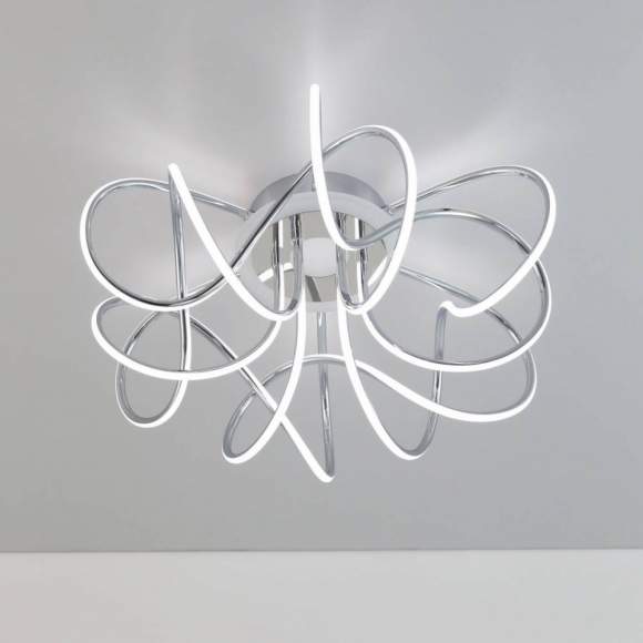 Светодиодная потолочная люстра с голосовым управлением Citilux Джемини Смарт CL229A161E RGB Светодиодная потолочная люстра с голосовым управлением Citilux Джемини Смарт CL229A161E RGB