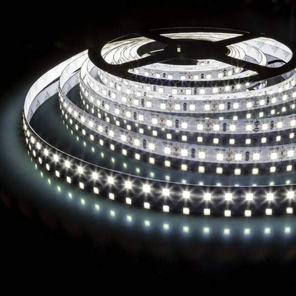 5м. Светодиодная лента холодного цвета 6500К 2835, 9,6W, 24V, 120LED/m, IP20 Elektrostandard (a052961)