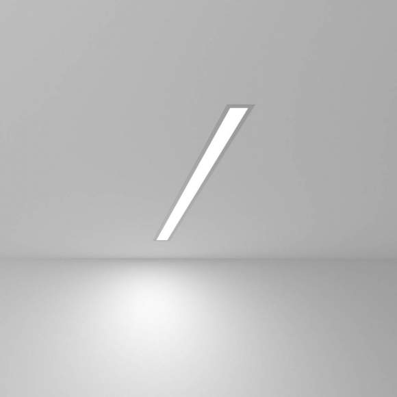 Линейный светодиодный встраиваемый светильник 78см 15W 6500K матовое серебро (101-300-78) Elektrostandard (a041467)