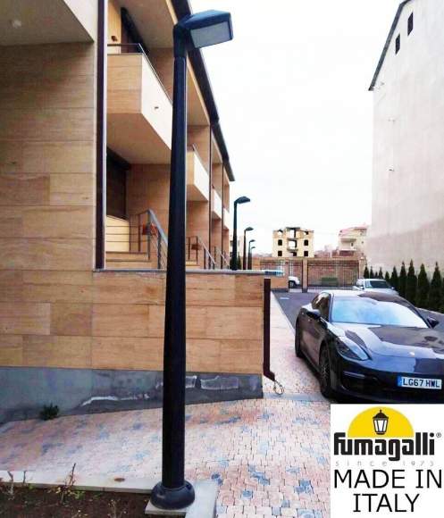 Парковый фонарь Fumagalli AKILLE 3000/GIORGIO 4P2.415.G10.AYF1R