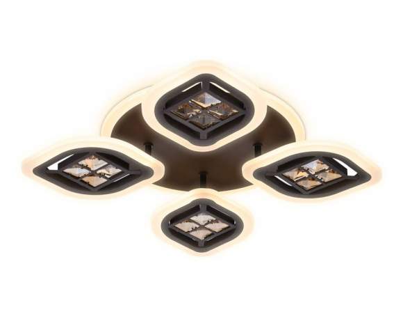 Потолочный светодиодный светильник с ПДУ (Радио 2.4G) Ambrella light Ice FA281