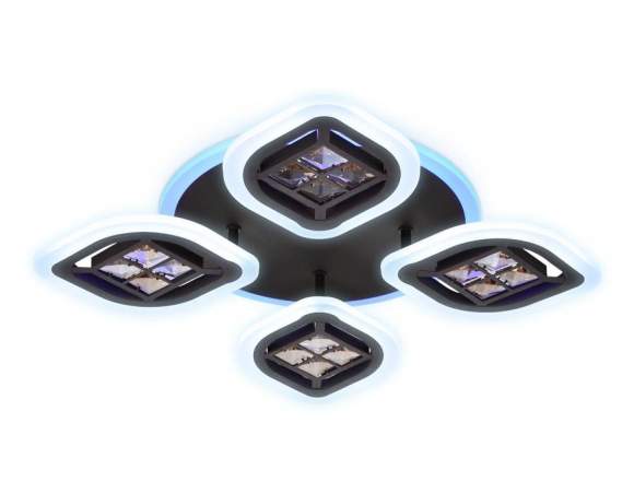 Потолочный светодиодный светильник с ПДУ (Радио 2.4G) Ambrella light Ice FA281