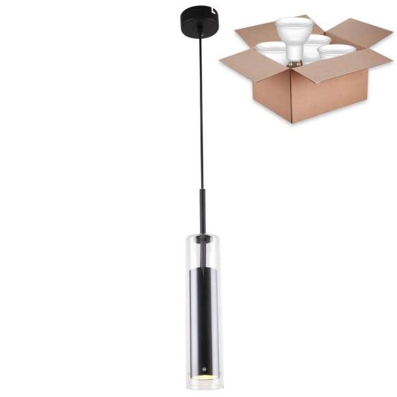 Подвесной светильник  с лампочкой Favourite Aenigma 2556-1P+Lamps Gu10