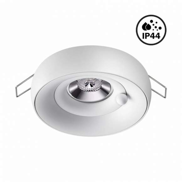 Встраиваемый светильник с лампочкой Novotech Water 370797+Lamps Gu10 Встраиваемый светильник с лампочкой Novotech Water 370797+Lamps Gu10