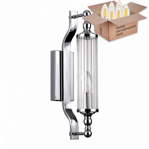 Бра с лампочкой Odeon Light Tolero 4942/1W+Lamps E14 Свеча