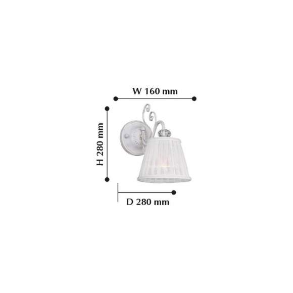 Бра с лампочкой F-Promo Amanda 2150-1W+Lamps E14 Свеча