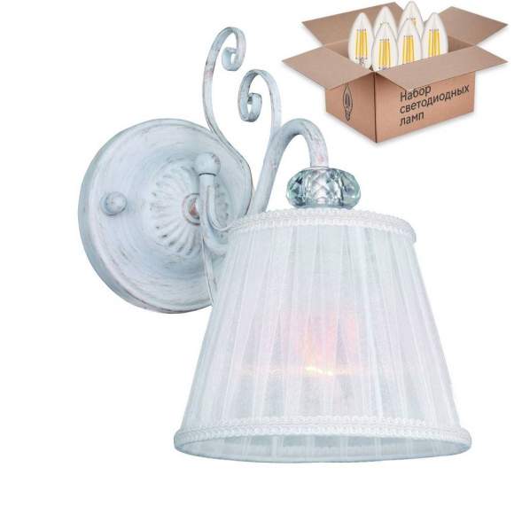 Бра с лампочкой F-Promo Amanda 2150-1W+Lamps E14 Свеча