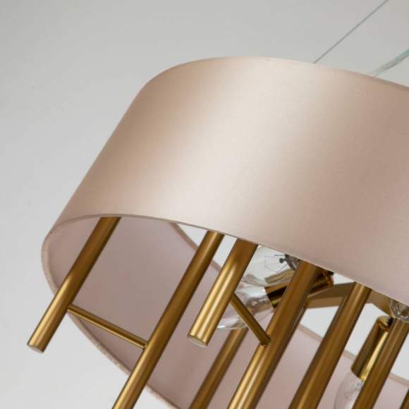 Подвесная люстра с лампочками Favourite Cosmo 2993-6P+Lamps E14 Свеча Подвесная люстра с лампочками Favourite Cosmo 2993-6P+Lamps E14 Свеча