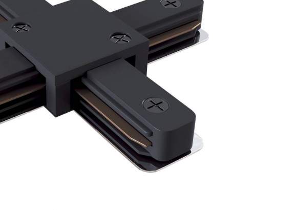 Коннектор Х-образный для однофазного шинопровода Maytoni Accessories for tracks TRA001CX-11B