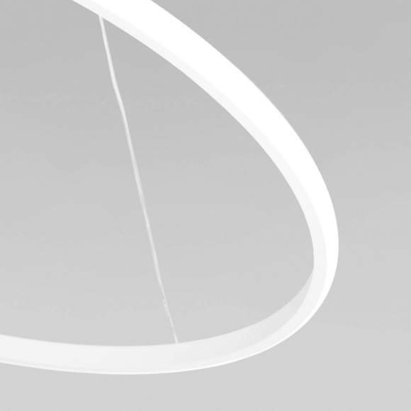 Подвесная люстра с пультом ДУ Eurosvet Collars 90264/1 белый