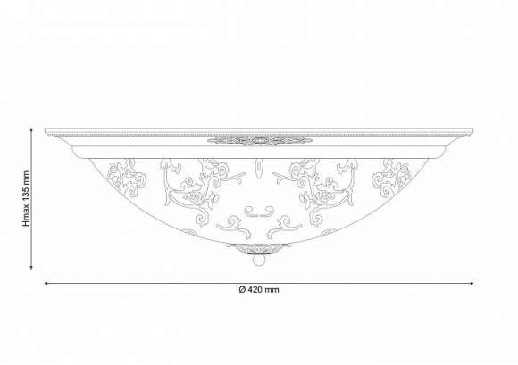 Lugo 142.3 R40 White Потолочный светильник Lucia Tucci Lugo 142.3 R40 White Потолочный светильник Lucia Tucci