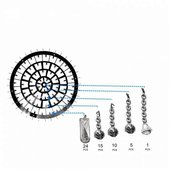 Подвесная светодиодная люстра Camelion LCL-1015 (14623)
