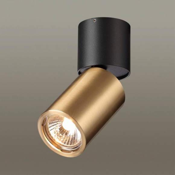 Накладной светильник с лампочкой Odeon Light Duetta 4280/1С+Lamps Gu10