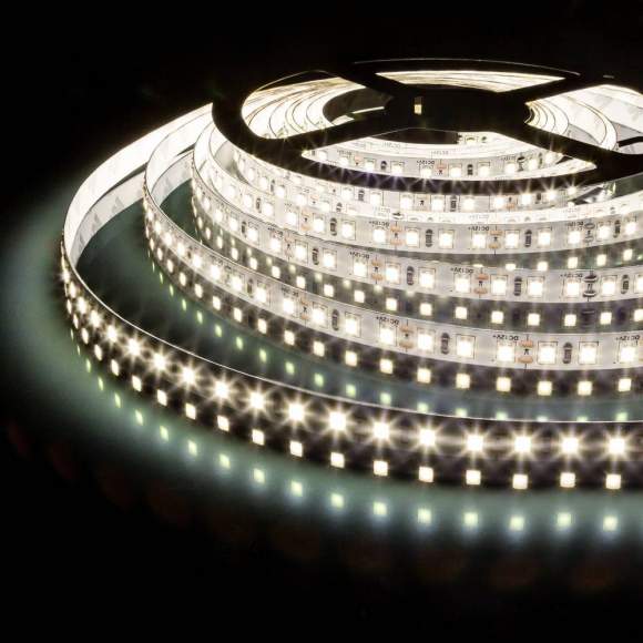 5м. Светодиодная лента белого цвета 4200К 2835, 9,6W, 24V, 120LED/m, IP20 Elektrostandard (a052960)