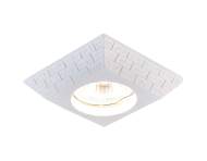 Встраиваемый точечный светильник MR16 Ambrella light Gypsum D2920 W