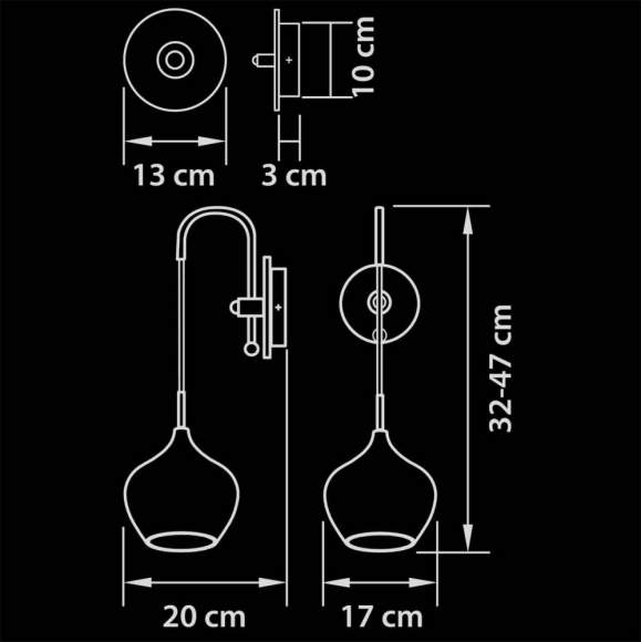 803540 Бра Lightstar Pentola БЕЛЫЙ