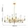 Подвесная люстра с лампочками Favourite Aesthetic 2673-16P+Lamps E14 Свеча