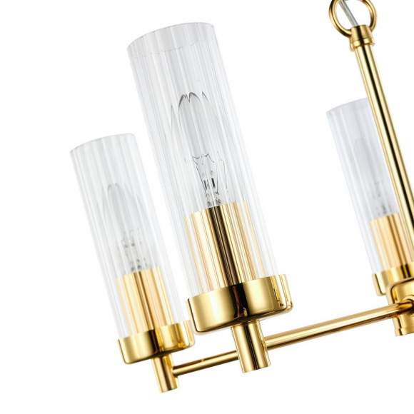 Подвесная люстра с лампочками Favourite Aesthetic 2673-16P+Lamps E14 Свеча Подвесная люстра с лампочками Favourite Aesthetic 2673-16P+Lamps E14 Свеча