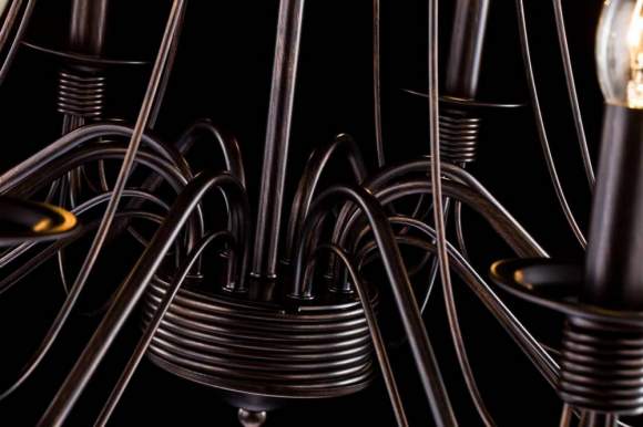 FR2046-PL-08-BR Подвесная люстра Freya Velia (FR046-08-B)