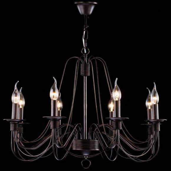 FR2046-PL-08-BR Подвесная люстра Freya Velia (FR046-08-B)