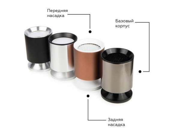 Насадка задняя накладная для корпуса светильника с диаметром отверстия D60mm Ambrella light Diy Spot N6905 Насадка задняя накладная для корпуса светильника с диаметром отверстия D60mm Ambrella light Diy Spot N6905