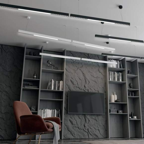 Линейный подвесной светодиодный светильник Novotech Iter 358869